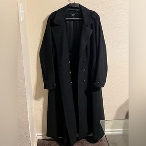 Black Trench Coat- worn once